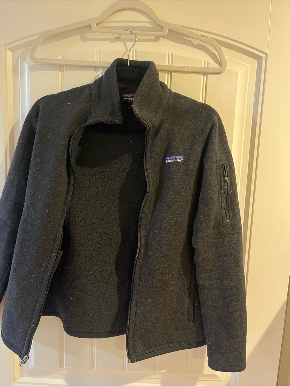 Patagonia Black Lightweight Fleece Jacket